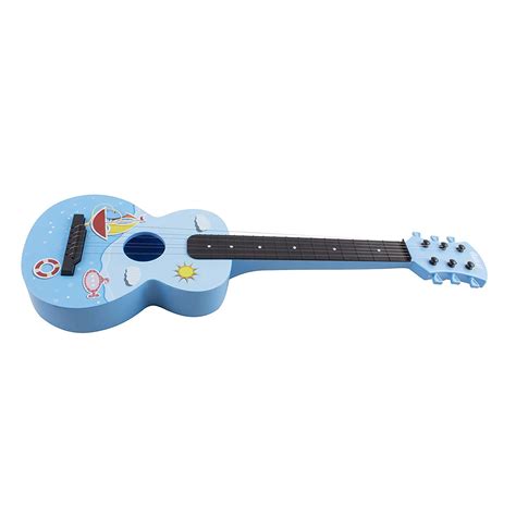 Toy Guitar Rock Star 6 String Acoustic Kids Ukulele With Guitar Pick