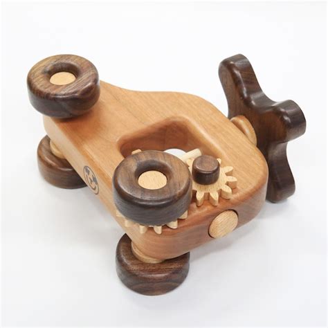 Automata Flying Wooden Car Pdf Plan Wooden Toys Kids Toys Etsy