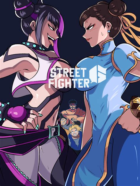 Chun Li Han Juri Ryu Luke Sullivan And Jamie Siu Street Fighter And 1 More Drawn By Tina