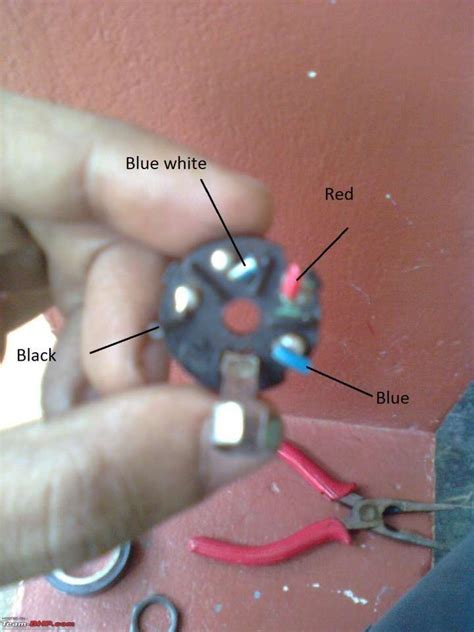 4 Wire Motorcycle Ignition Switch Diagram Alternator