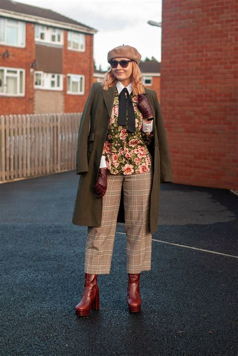 Eclectic Dressing Mixed Patterns And Platform Boots Not Dressed As