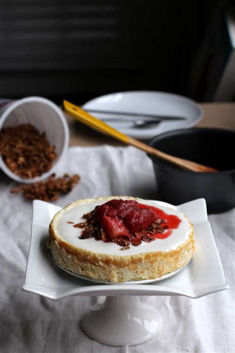 Soften cream cheese in a large mixing 1. Healthy Cheesecake | The Pancake Princess