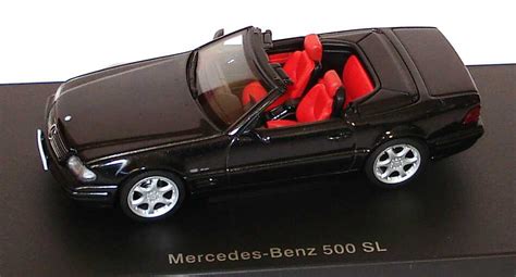 Dann greifen sie gleich zu. 1:43 Mercedes 500SL R129 schwarz -Final Edition- PROMO | eBay
