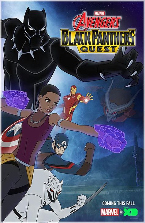 Disney Xd Reveals Teaser Trailer For Marvels Avengers Black Panthers