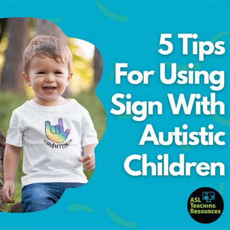 Sign Language And Autism Asl Teaching Resources