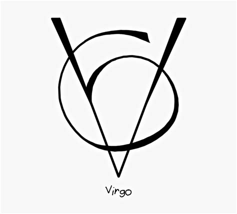 Transparent Virgo Png Virgo Sigil Free Transparent Clipart Clipartkey