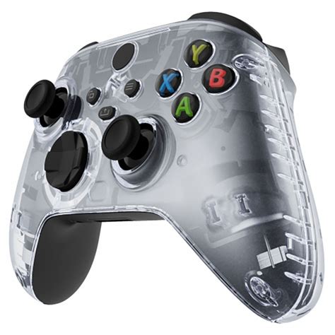 XBOX SERIES S X Controller Front Faceplate With Side Rails Clear