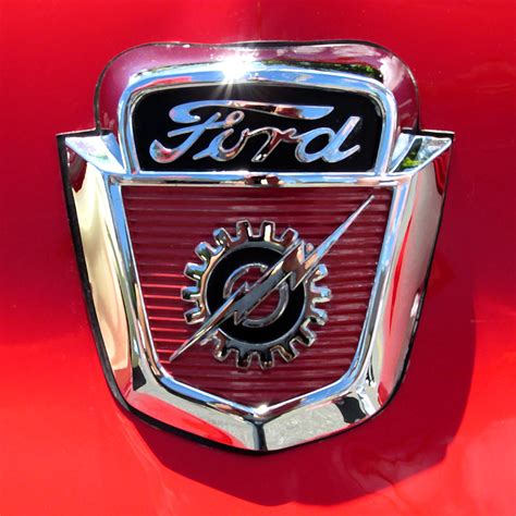 Classic Ford Logo Photograph By Spyder Webb