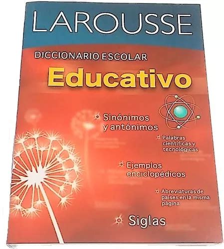 Diccionario Larousse Escolar Educativo Envío Gratis