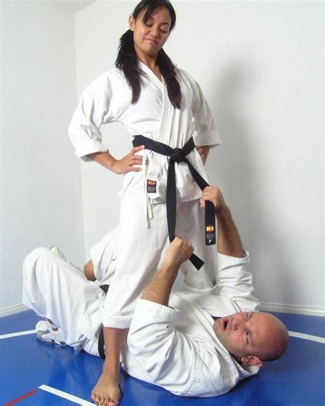 Women Karate Powerful Martial Arts Girl