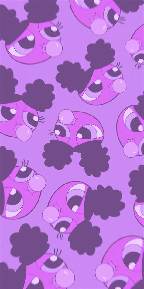 Powerpuff Girls Bubblegum Purple Wallpapers Wallpapers Clan