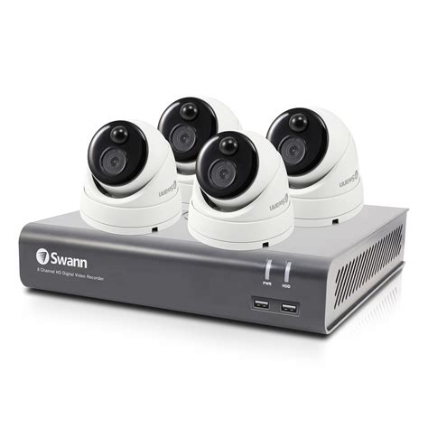 Swann 4 Camera 4 Channel 1080p Full Hd Dvr Security System Bunnings