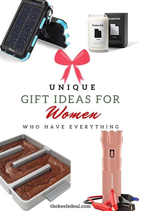 Unique Gift Ideas For Women Who Have Everything Womens Day Gift Ideas Gifts For Women Family
