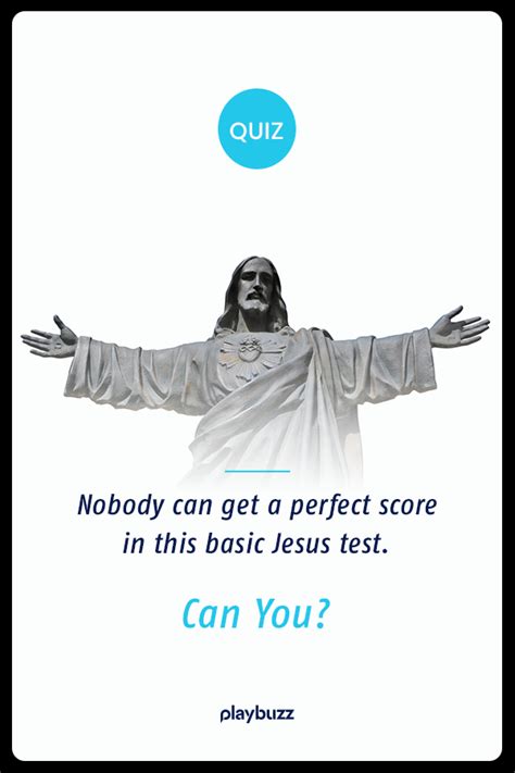 Nobody Can Get A Perfect Score In This Basic Jesus Test Can You