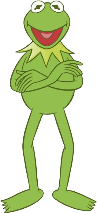 Kermit The Frog Clipart Kermit The Frog Cartoon 347x716 Png