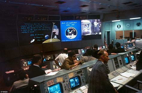 Nasas Apollo Mission Control Room Set To Be Restored Daily Mail Online