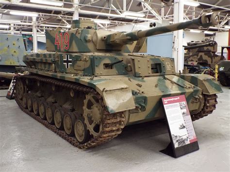 Bovington Tank Museum Panzer Iv Tank Army Tanks