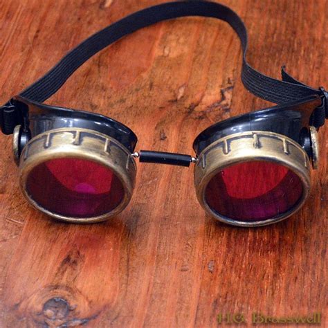 steampunk goggles from the fractured mind of h g brasswell our goggles are perfect for ts