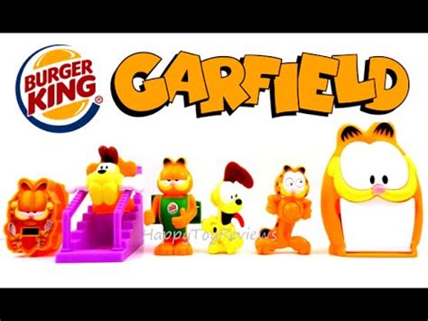Tkkg junior © 2020 sony music entertainment germany gmbh. 2016 GARFIELD BURGER KING SET OF 6 BK KING JR KIDS MEAL TOYS COLLECTION VIDEO REVIEW - YouTube