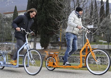 Electric Walking Bike Is A Treadmill On Wheels Curbed