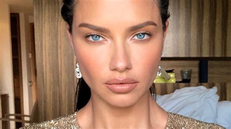 Adriana Lima Gets Ready For The Annual AmfAR Gala In Cannes With Makeup Artist Patrick Ta Vogue