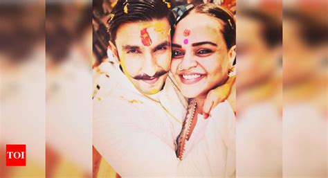 Ranveer Singh And Deepika Padukone Wedding Ranveer Looks Overjoyed In Pictures From His Haldi