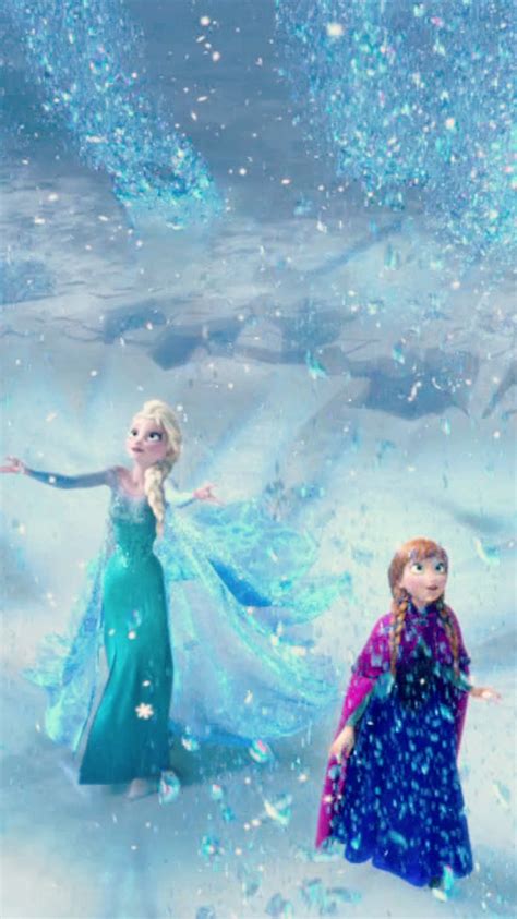 Frozen Elsa And Anna Phone Wallpaper Frozen Photo 39339936 Fanpop