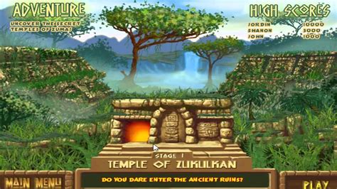Here's a list of games similar to zuma either in the gameplay or in the visual style. Free Zuma Online : Play Zuma's Revenge Online for Free!