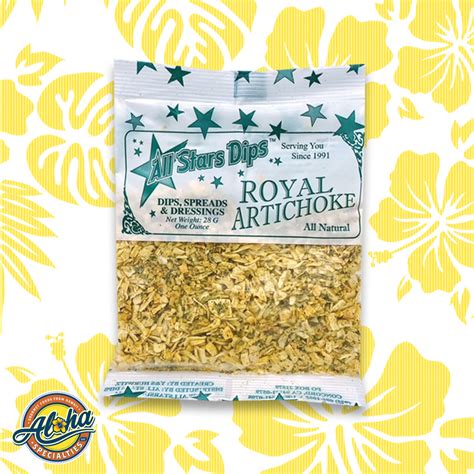 All Star Dips Gourmet Royal Artichoke Dip Aloha Specialties