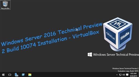 Windows Server 2016 Technical Preview 2 Build 10074 Installation