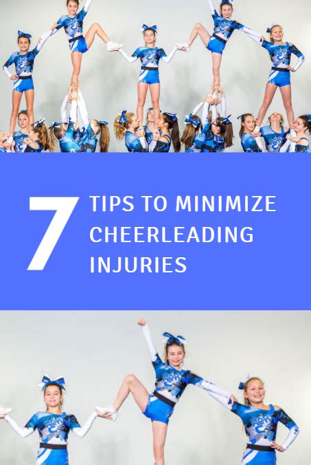 7 Tips To Minimize Cheerleading Injuries Cheerleading Tips