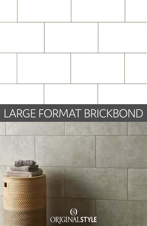 Brick Bond Is Also A Popular Layout And Although Using An Oversized