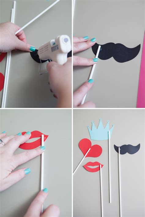 Make Your Own Photo Booth Props