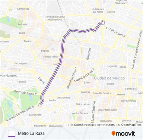 Ruta Horarios Paradas Y Mapas Metro La Raza Actualizado Hot My XXX