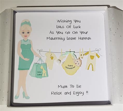 Funny pregnancy wishes is a box of ideas where you can get funny and sarcastic pregnancy congratulatory funny pregnancy wishes. Large Personalised Maternity Leave Card FOr The Mum To Be Boy Girl Gender Neutral Twins Triplets