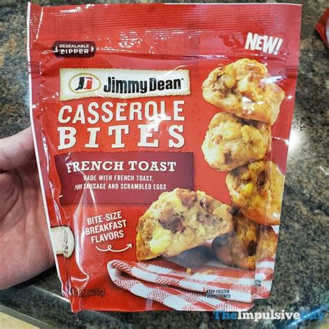 Jimmy Dean Casserole Bites French Toast Bite Size Breakfast Frozen
