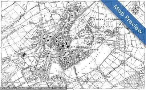 Old Maps Of Harrogate Francis Frith Harrogate Old Maps Map