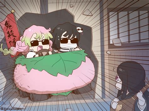 | Save & Follow | Mitsuri Kanroji • Obanai Iguro • Biwa Demon • Demon