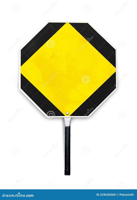 Blank Yield Sign Template