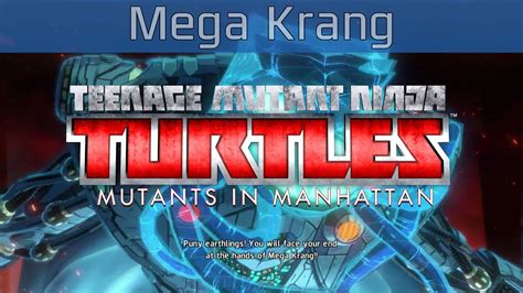 Teenage Mutant Ninja Turtles Mutants In Manhattan Mega Krang