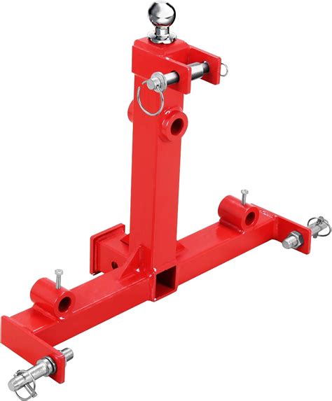 3 Point Trailer Hitch With 2 Receiver For Category 1