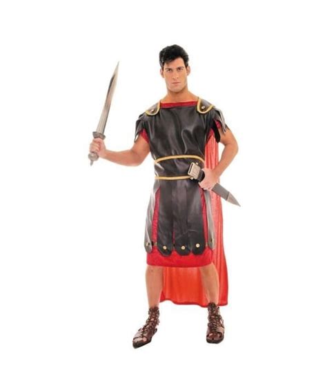 roman centurion adult costume black red men halloween costumes