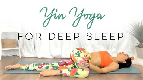 Yin Yoga For Insomnia And Better Sleep 30 Days Of Yoga Youtube