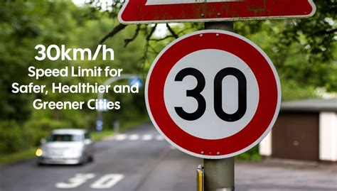 30km H Speed Limit For Safer Healthier And Greener Cities George Runs 30×30