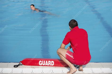 Lifeguard On Duty Stock Image F0245722 Science Photo Library