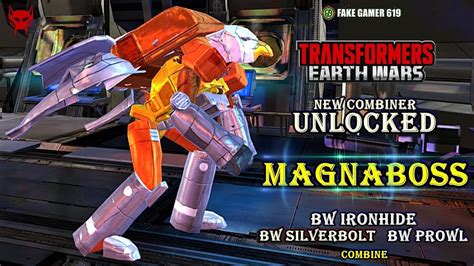 Magnaboss Unlocked Transformers Earth Wars New Combiner Youtube