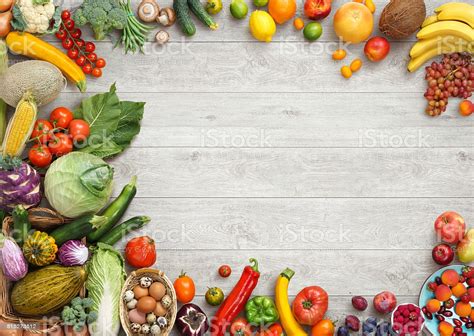 Healthy food clean eating selection: Healthy Food Background Stock Photo - Download Image Now ...