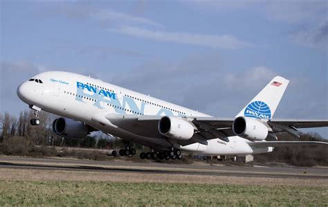 Pan Am Airbus A380 800 Combo Aviation Design Modified Airliner Photos