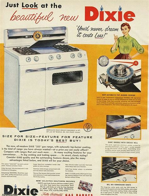 Dixie Calphalon Cookware Corning Glass Magic Chef Vintage Appliances
