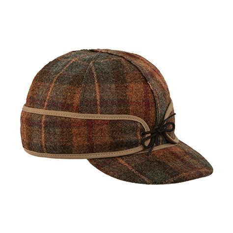 Original Stormy Kromer Wool Cap In Partridge Plaid Peninsulas